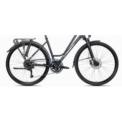 Rower trekkingowy UNIBIKE Voyager LDS tytanowy 2024