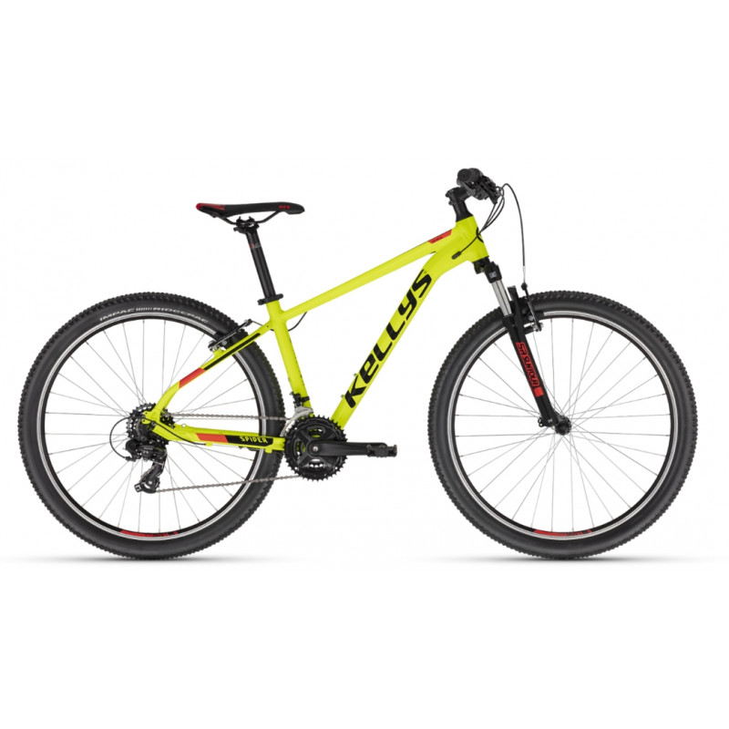 Rower XC 27.5 KELLYS Spider 10 neonowy żółty 2024