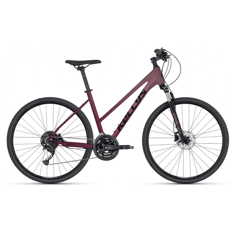 Rower crossowy KELLYS Pheebe 20 różowa czerwień 2024