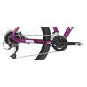 Rower górski 29 KELLYS Vanity 70 malinowy 2024