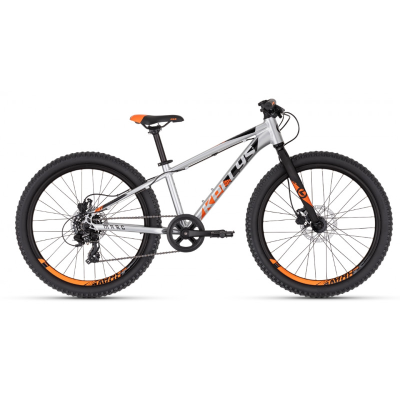 Rower młodzieżowy 24 KELLYS Marc 70 srebrny 2024