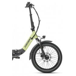 Rower elektryczny JOBOBIKE Ace 36V 10Ah (360Wh) zielony