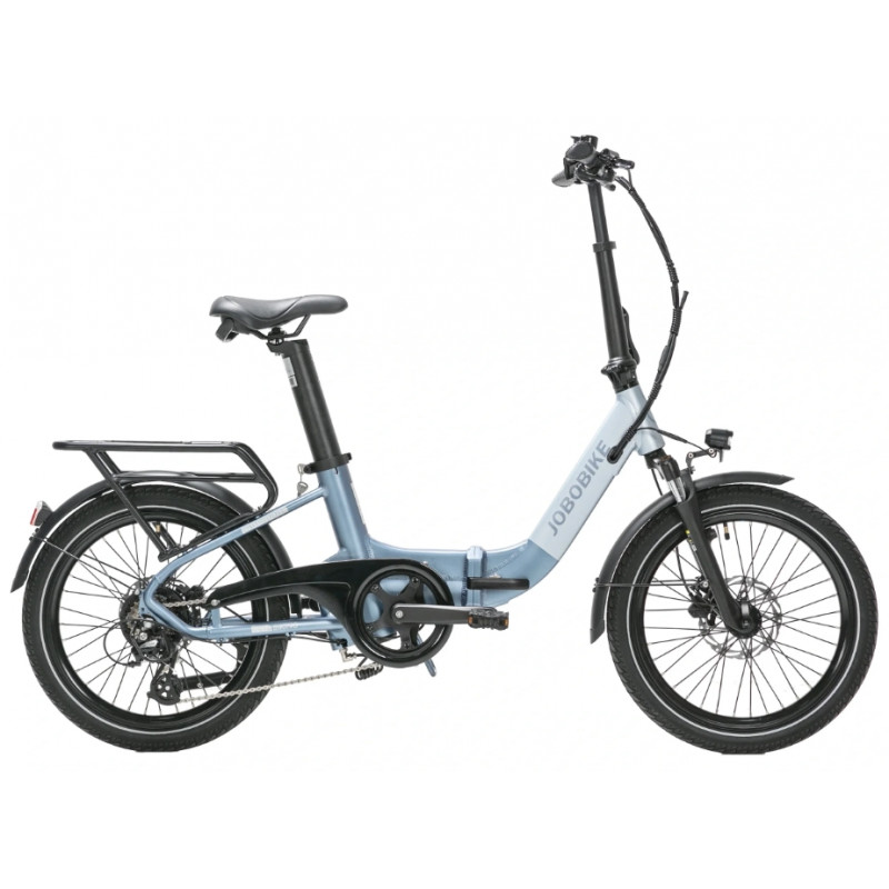 Rower elektryczny JOBOBIKE Ace Pro 36V 10Ah (360Wh) niebieski / biały