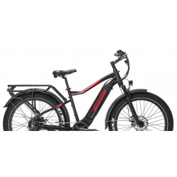 Rower elektryczny JOBOBIKE Apex 48V 14Ah (672 Wh) Czarny / Pomarańczowy 2024