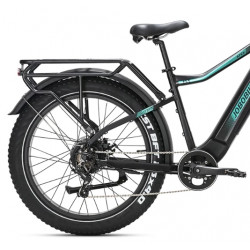 Rower elektryczny JOBOBIKE Apex 48V 14Ah (672 Wh) czarny / zielony 2024