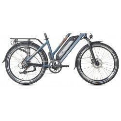 Rower elektryczny JOBOBIKE Commuter 36V 18.2Ah (655Wh) niebieski 2024