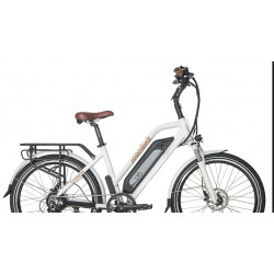 Rower elektryczny JOBOBIKE Commuter 36V 18.2Ah (655Wh) biały 2024