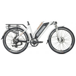 Rower elektryczny JOBOBIKE Commuter 36V 18.2Ah (655Wh) biały 2024