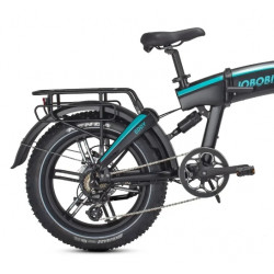 Rower elektryczny JOBOBIKE Eddy 48V 14Ah (672Wh) czarny 2024