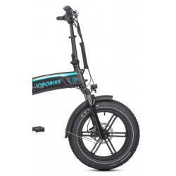 Rower elektryczny JOBOBIKE Eddy 48V 14Ah (672Wh) czarny 2024