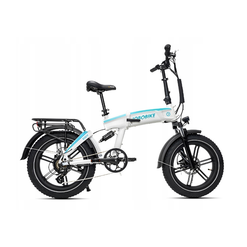 Rower elektryczny JOBOBIKE Eddy 48V 14Ah (672Wh) biały 2024