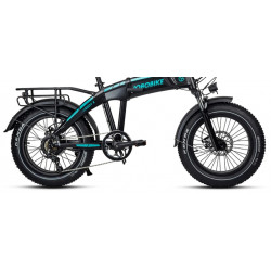 Rower elektryczny JOBOBIKE Eddy X 48V 13.5Ah (648Wh) czarny 2024