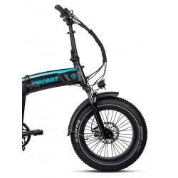 Rower elektryczny JOBOBIKE Eddy X 48V 13.5Ah (648Wh) czarny 2024