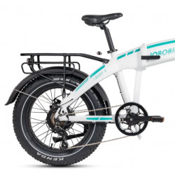 Rower elektryczny JOBOBIKE Eddy X 48V 13.5Ah (648Wh) biały 2024