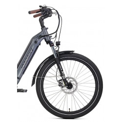 Rower elektryczny JOBOBIKE Lyon 36V 14Ah (504Wh) szary 2024