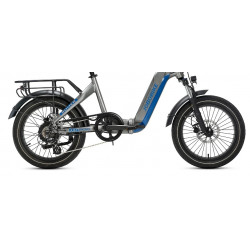 Rower elektryczny JOBOBIKE Romer 48V 15Ah szary / niebieski 2024