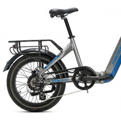 Rower elektryczny JOBOBIKE Romer 48V 15Ah szary / niebieski 2024