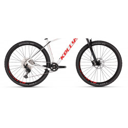 Rower górski 29 KELLYS Hacker 30 biały / czerwony 2024