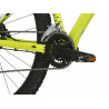Rower górski 29 KROSS Level 1.0 limonkowy / czarny mat 2024