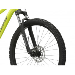 Rower górski 29 KROSS Level 1.0 limonkowy / czarny mat 2024