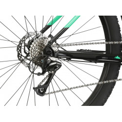 Rower górski 29 KROSS Level 1.0 czarny / zielony połysk