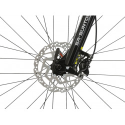 Rower górski 29 KROSS Level 1.0 czarny / zielony połysk