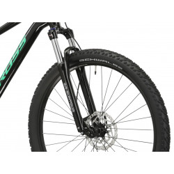 Rower górski 29 KROSS Level 1.0 czarny / zielony połysk