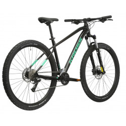 Rower górski 29 KROSS Level 1.0 czarny / zielony połysk