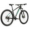 Rower górski 29 KROSS Level 1.0 czarny / zielony połysk