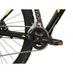 Rower górski 29 KROSS Level 2.0 czarny / żółty połysk 2024