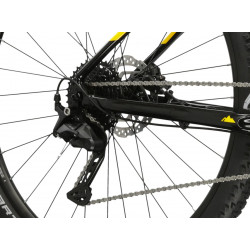 Rower górski 29 KROSS Level 2.0 czarny / żółty połysk 2024