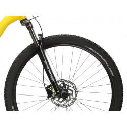 Rower górski 29 KROSS Level 4.0 żółty / czarny połysk 2024