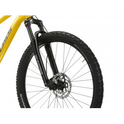 Rower górski 29 KROSS Level 4.0 żółty / czarny połysk 2024