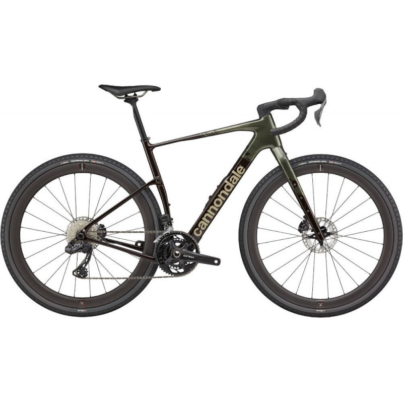 Rower gravel CANNONDALE Topstone Carbon LTD Di2 czarny / zielony 2025