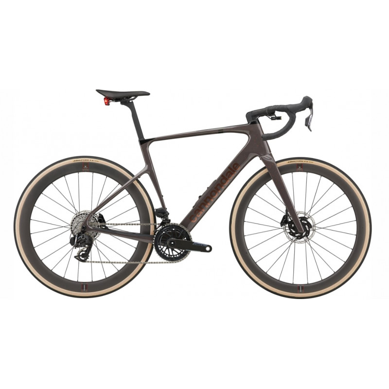 Rower szosowy CANNONDALE Synapse Carbon 2 Smartsense brązowy 2025