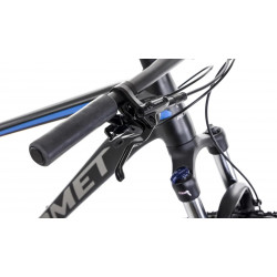 Rower górski ROMET Mustang 5 CS czarny / niebieski 2024