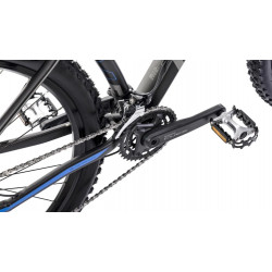 Rower górski ROMET Mustang 5 CS czarny / niebieski 2024
