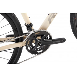 Rower gravel ROMET Aspre 2 beżowy / zielony 2024