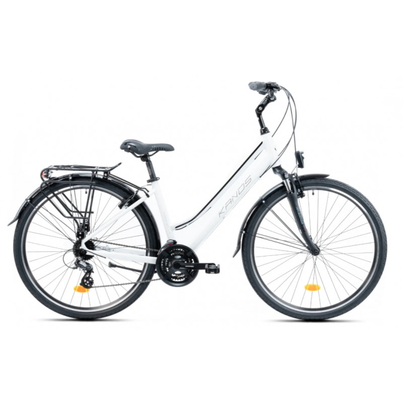 Rower miejski KANDS Travel-X biały połysk 2025