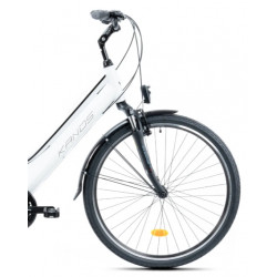 Rower miejski KANDS Travel-X biały połysk 2025
