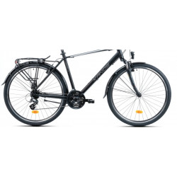 Rower miejski KANDS Travel-X męski czarny mat 2025