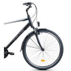 Rower miejski KANDS Travel-X męski czarny mat 2025
