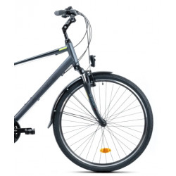 Rower miejski KANDS Travel-X męski grafitowy mat 2025