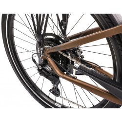 Rower elektryczny ROMET E-MODECO URB 2.0 540WH brązowy / czarny 2024