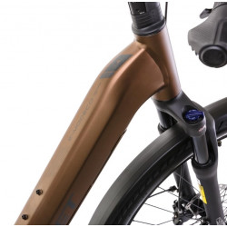 Rower elektryczny ROMET E-MODECO URB 2.0 540WH brązowy / czarny 2024