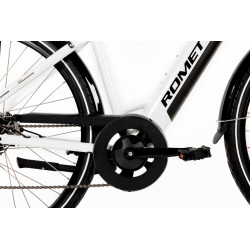 Rower elektryczny ROMET WAVE AN 1.0 R 504WH biały 2025