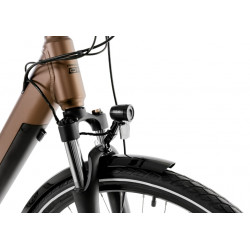 Rower elektryczny PROECO WAVE AN 1.0 R 504WH brązowy 2025
