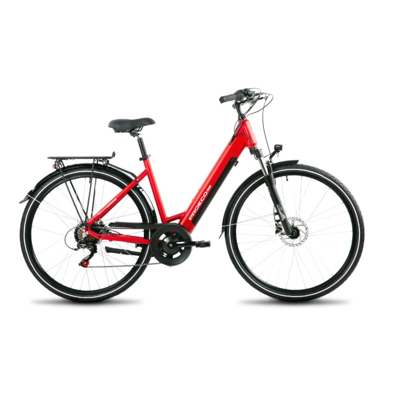 Rower elektryczny PROECO WAVE AN 1.0 R 504WH czerwony 2025
