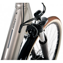 Rower elektryczny ROMET WAVE AN 1.0 504WH szampański 2025