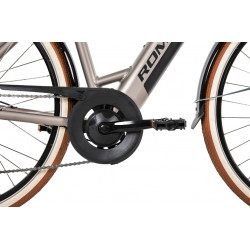 Rower elektryczny ROMET WAVE AN 1.0 504WH szampański 2025